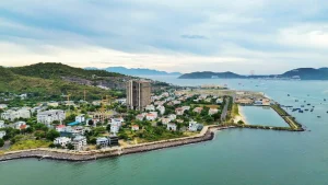 Dự án Vinpearl Phú Quý nhìn từ trên cao
