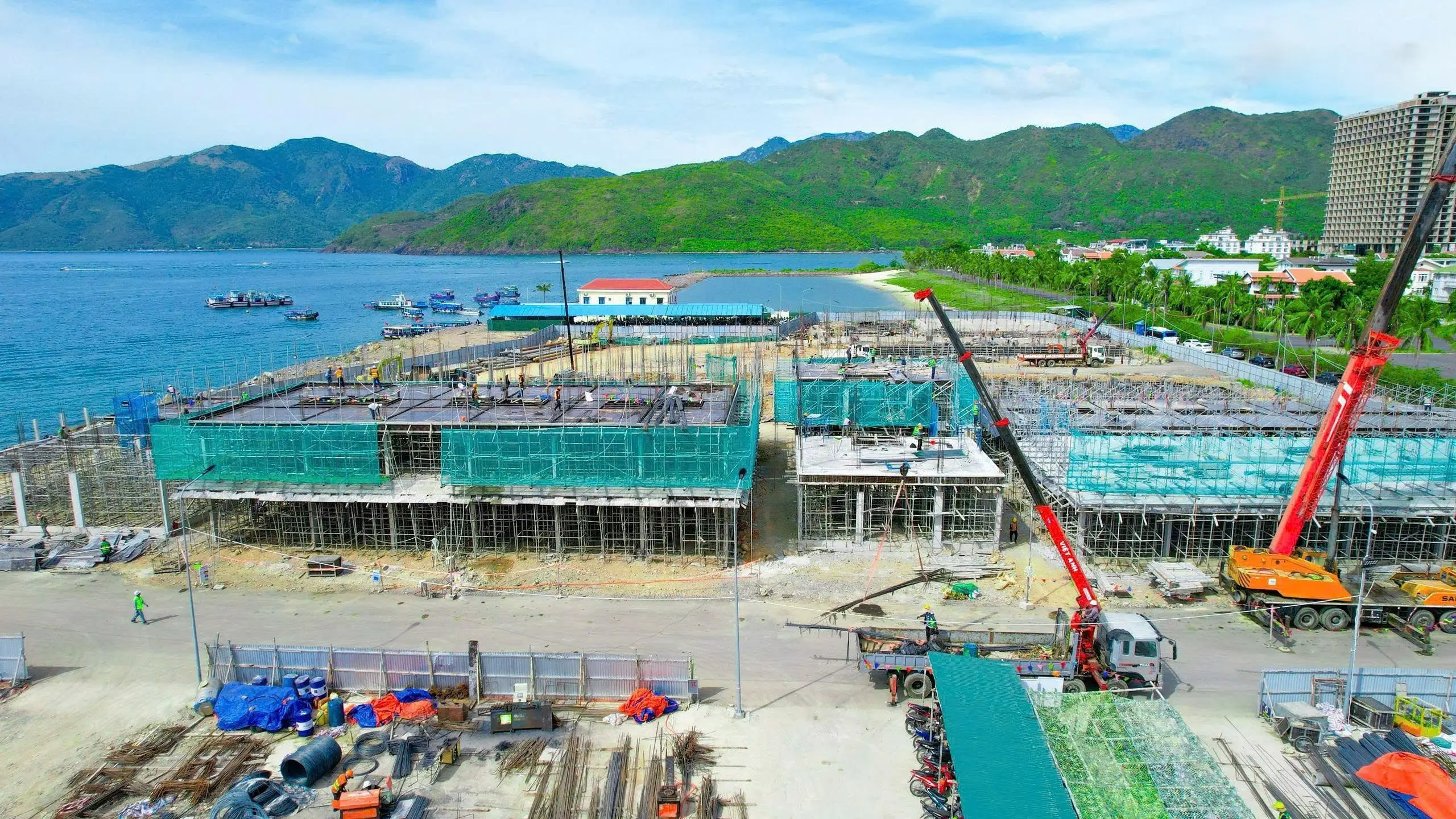 Hình ảnh thực tế dự án Vinpearl Phú Quý Nha Trang