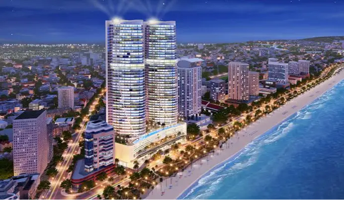 Quy hoạch Vinpearl Phú Quý Nha Trang nhìn từ trên cao